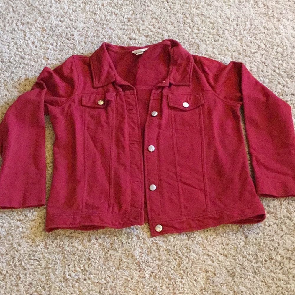 Christopher & banks jacket large